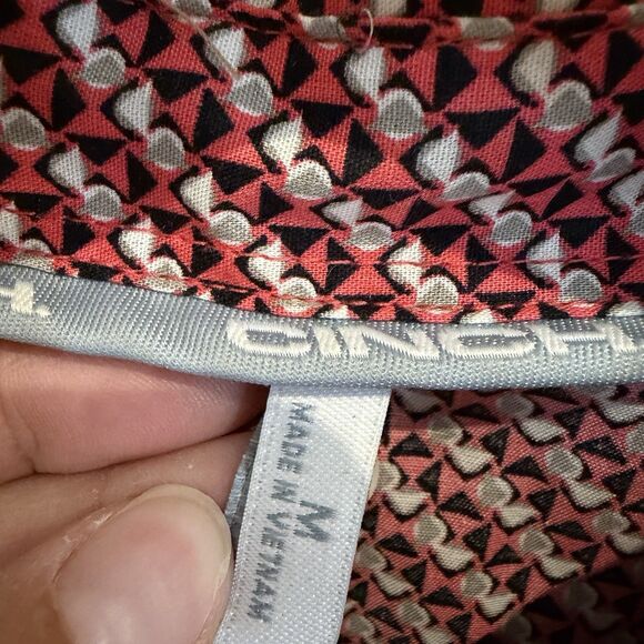 Cinch Shirt Women’s Medium Pink Button Down Snaps Western Rodeo Cowgirl Horse - Picture 5 of 13